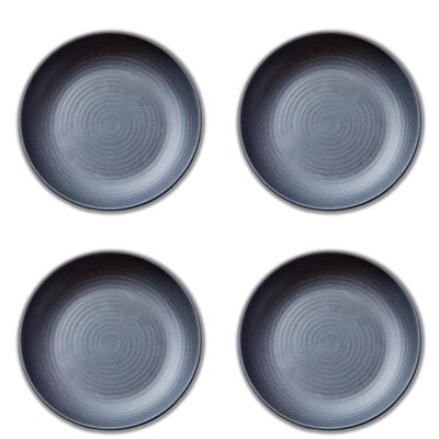 TAG Brooklyn Melamine Blate S/4 Charcoal