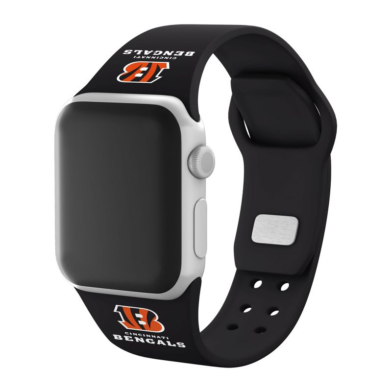 NFL Cincinnati Bengals Wordmark Apple Watch Band  
, 1 of 4