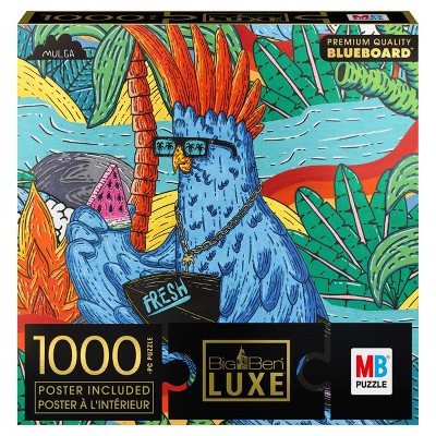 Milton Bradley Big Ben Luxe: Fresh Tropical Bird Jigsaw Puzzle - 1000pc