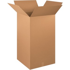 Partners Brand Corrugated Boxes 20" x 20" x 40" Kraft 10/Bundle (202040) - 1 of 4