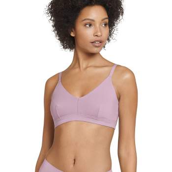 Jockey Women's Forever Fit T-shirt Molded Cup Lace Bra 3x Hazy