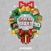 Girl's Minecraft Spread Joy Wreath T-Shirt - image 2 of 4