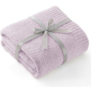 Blanket for Couch - Super Soft, Cozy & Warm Knit Blanket, Breathable, Lightweight & Fluffy for Bed & Sofa - 1 of 4
