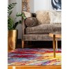 Unique Loom    Lyon Ruby Area Rug - 4 of 4
