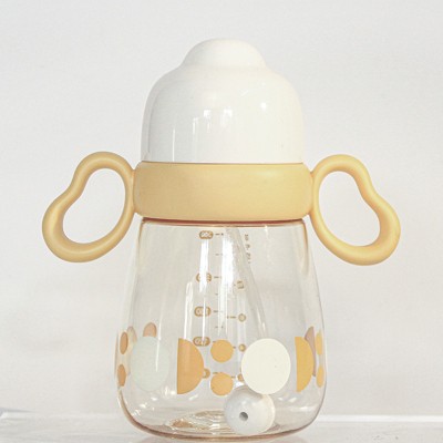 AOSTIRMOTOR Newborn Infant Toddler Milk Feeding Bottle Leakproof Wide Mouth Baby Bottle