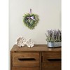 Melrose Lavender Twig Heart Wreath (Set of 2) - 4 of 4