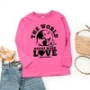 The Juniper Shop SmileyWorld The World Needs More Love Youth Long Sleeve Tee - 3 of 4