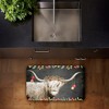 Stupell Industries Highland Christmas Cattle Printed Anti-Fatigue Floor Mat, design by Kim Allen, 30"x18" - 2 of 4