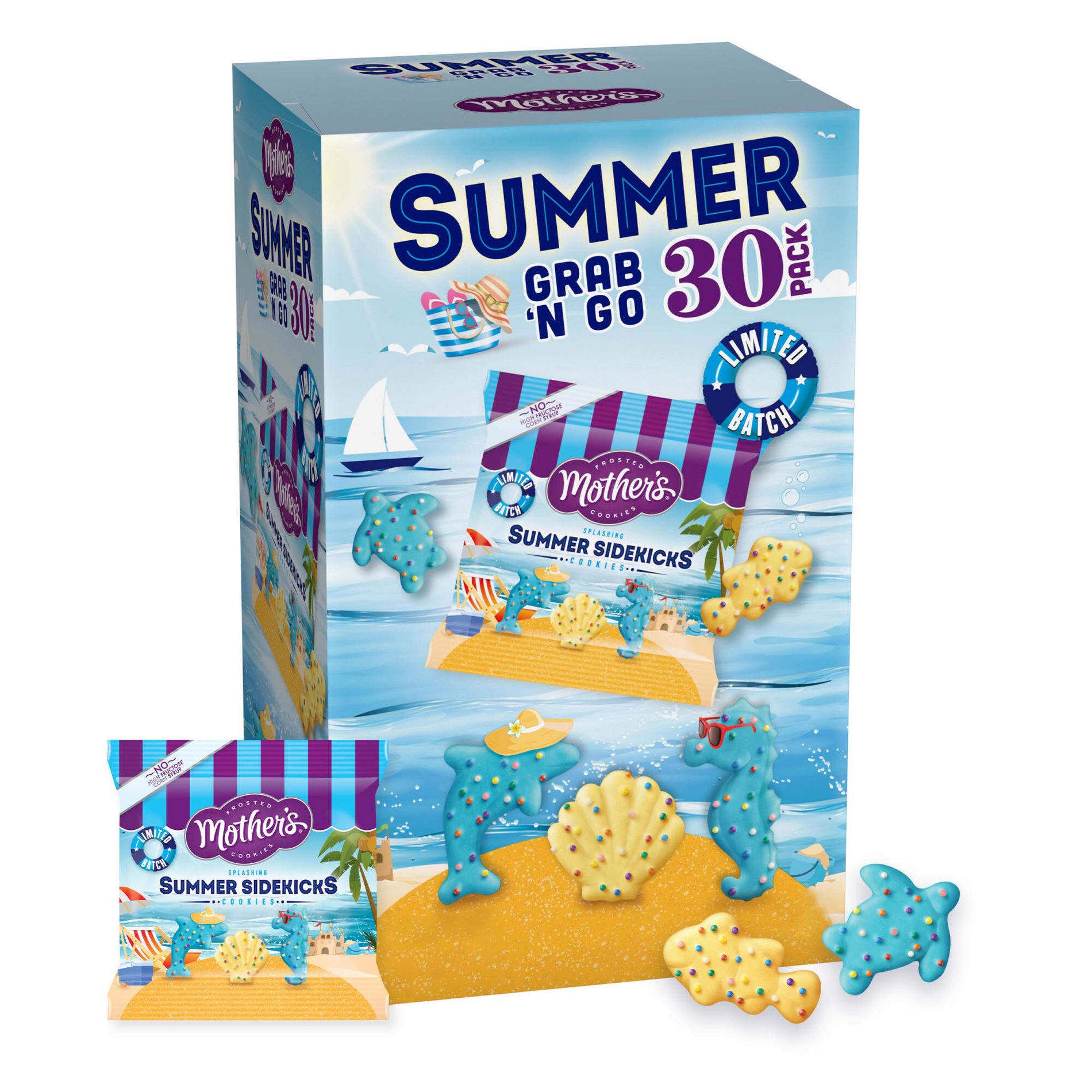 Mother's Summer Cookies and Bars Sidekicks - 15oz/30ct