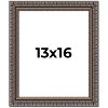 PosterPalooza | Ornate Black Picture Frame - UV Acrylic, Foam Board Backing, Hanging Hardware - 2 of 4