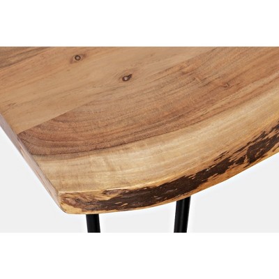 Nature's Edge 52'' Solid Acacia Live Edge Counter Height Dining Table