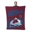 Sweet Home Collection NHL Colorado Avalanche Microfiber Plush Throw Blanket - 3 of 4