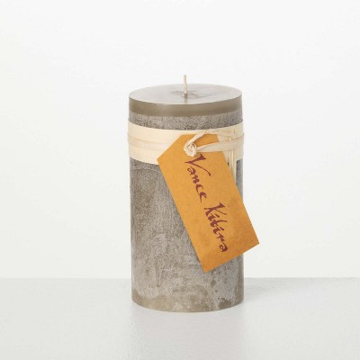 6" Timber Pillar Candle