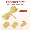 Unique Bargains Satin Hemming Binding DIY Craft Double-Fold Bias Tape - 2 of 4