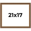 PosterPalooza | Classic Gold Picture Frame - UV Acrylic, Backing Board, Hanging Hardware Included - 2 of 4