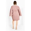Women's Plus Size Malani Dress - rose | CITY CHIC - 3 of 4