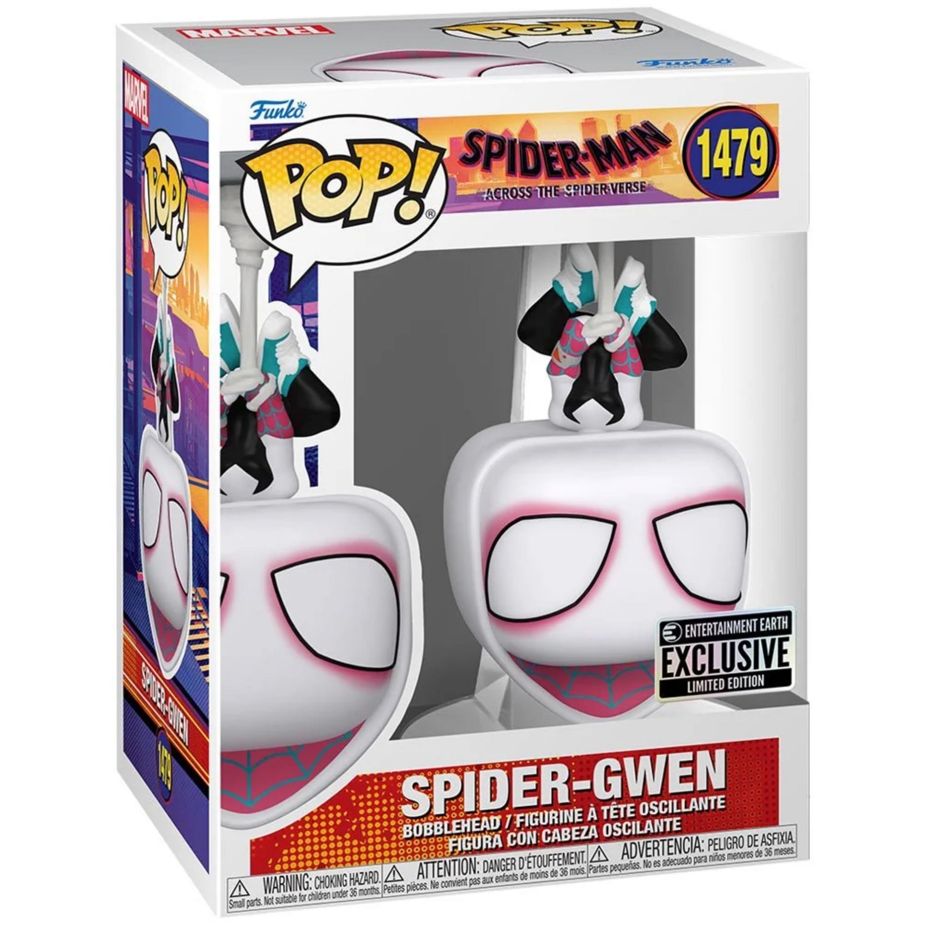 Funko Pop! Spider-Man Across The Spider-Verse Spider-Gwen - Vinyl Figure Exclusive