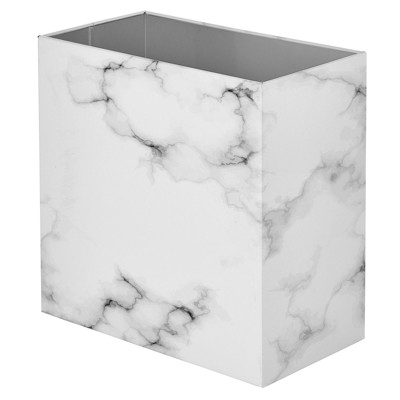 2.4 gal. Small Clear Rectangular Trash Can