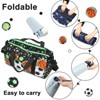 Kids Overnight Bag for Boys Small Soccer Sports Gym Bags Duffle Tote With Shoe Compartment Toddler Weekender Sleepover Bags for Travel - 2 of 4