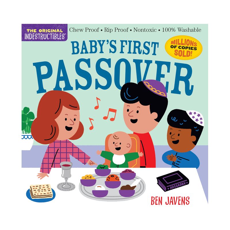 Indestructibles: Baby's First Passover - (Paperback), 1 of 2