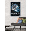 Trends International NFL Dallas Cowboys - Neon Helmet 23 Unframed Wall Poster Prints - 2 of 4