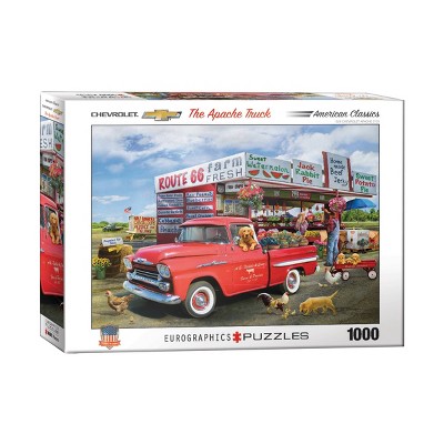 EuroGraphics Greg Giordano The Apache Truck JIgsaw Puzzle - 1000pc