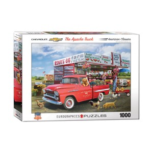 EuroGraphics Greg Giordano The Apache Truck JIgsaw Puzzle - 1000pc - 1 of 3