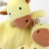 Honest Baby Giraffe Lovey and Rattle BIG BUDDY Gift Set - 2 of 4