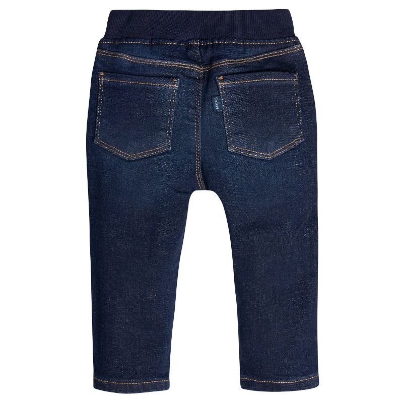 Gerber Infant Denim Rib Waist Skinny Jeans, 2 of 10