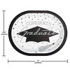 Creative Converting Graduate School Spirit White Oval Paper Plates 24ct - 4 of 4