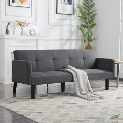 MAYEERTY 74.8 Sleeper Sofa Bed Multi-Functional Couch for Living Room