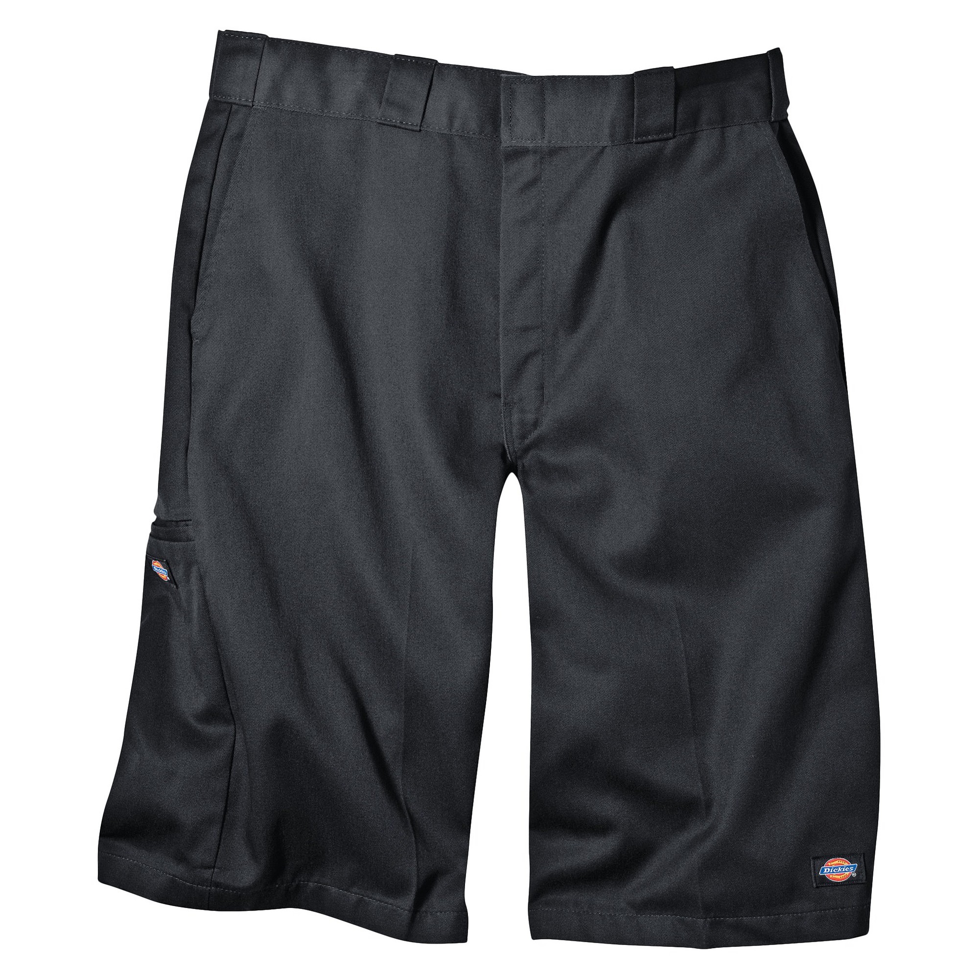 'Dickies Men's Big & Tall Loose Fit Twill 13'' Multi-Pocket Work Shorts- Charcoal 46, Grey'