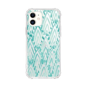 OTM Essentials Apple iPhone 13 mini Tough Edge Feathers & Arrows Clear Case - Arrowhead Turquoise - 1 of 2