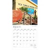 BrownTrout Lone Star State Texas Places 2026 12"x24" Hanging Square Wall Calendar Plastic-Free - 3 of 4