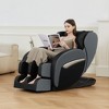REALRELAX BASIC-series-07 Full Body Zero Gravity with Shiatsu Massage Chair,Black - 2 of 4