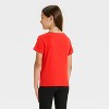 Girls' Hello Kitty & Friends 'Go Team' Short Sleeve T-Shirt - Orange - 3 of 4