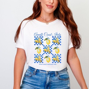 Simply Sage Market Amalfi Coast Italy Lemons Garment Dyed Tee - 1 of 4