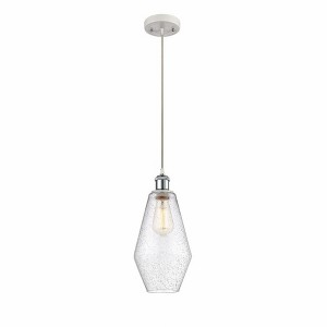 Cindyrella - 1 Light Cord Hung Mini Pendant In Industrial Style-14.5 Inches Tall and 7 Inches Wide - 1 of 1