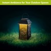 Briarwood Lane Everyday Lantern 12" x 6" x 6" American Barn Star Solar Lantern - 4 of 4