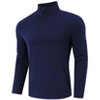 WhizMax Men's Half-Zip Golf Sportswear 21-Piece Hooded Tracksuit for Casual Running Sports Set - 3 of 4