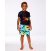 Deux par Deux Boy Printed Boardshorts Multicolored Crocodile - 3 of 4