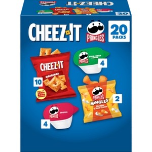 Cheez-It Snacks Crackers Variety Pack - 17.04oz/20ct : Target
