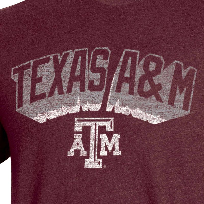 NCAA Texas A&#38;M Aggies Men&#39;s Biblend T-Shirt, 3 of 4