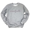 Simply Sage Market Embroidered I Love Fall Sweatshirt - 2 of 4