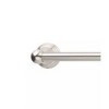 24" Centennial Series Towel Bar Brushed Nickel - Exquisite: Metal Bathroom Holder, Single Rod Design, Wall Mount - 3 of 3