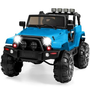 Best Choice Products 12V Kids Ride On Truck Car w/ Remote Control, Spring Suspension, Bluetooth, LED Lights - 1 of 4