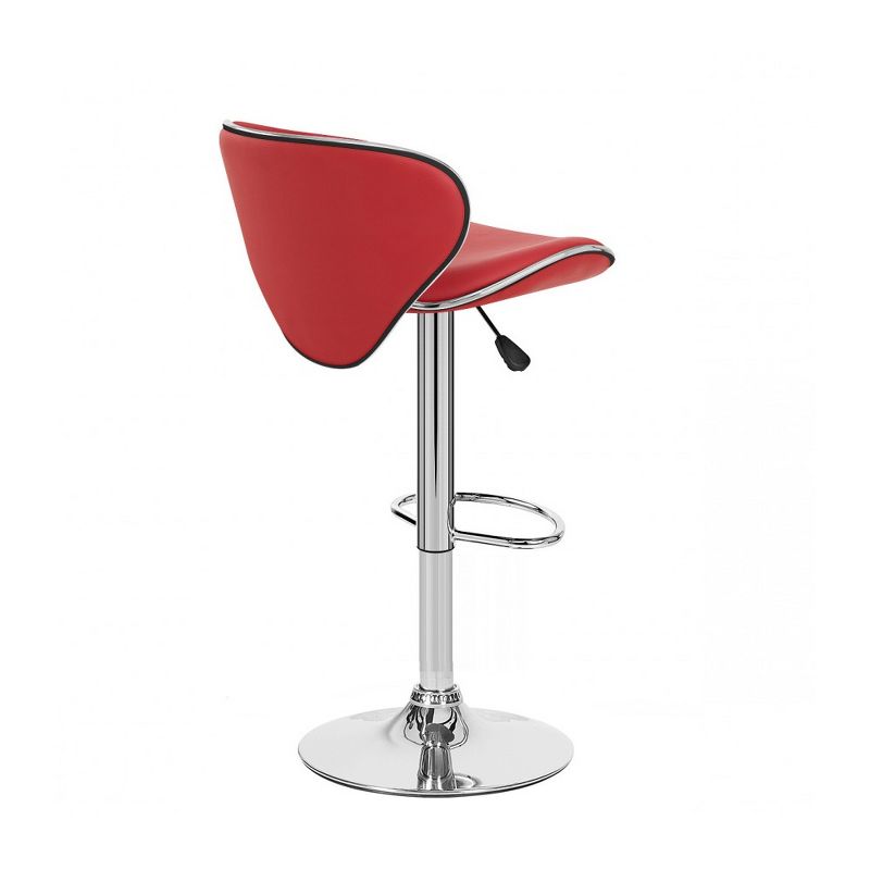 Modern Home Kappa Contemporary Adjustable Height Counter/Bar Stool, 3 of 4