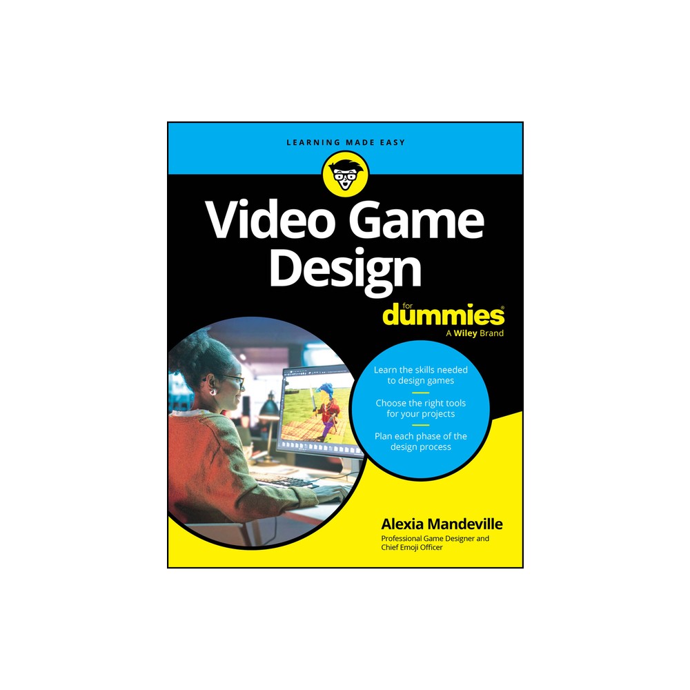 Video Game Design for Dummies - by Alexia Mandeville (Paperback)