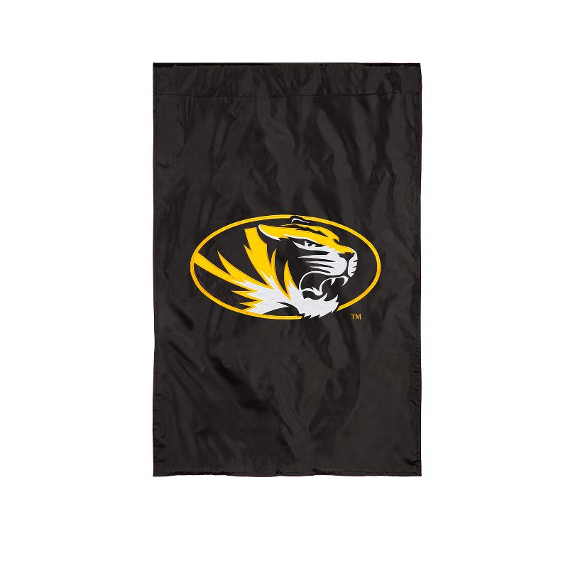 Evergreen NCAA University of Missouri Applique House Flag 28 x 44 Inches Outdoor Decor for Homes and Gardens, 2 of 8