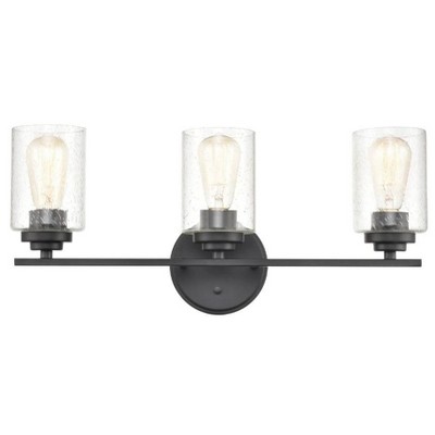 Millennium Lighting 3 - Light Vanity in  Matte Black